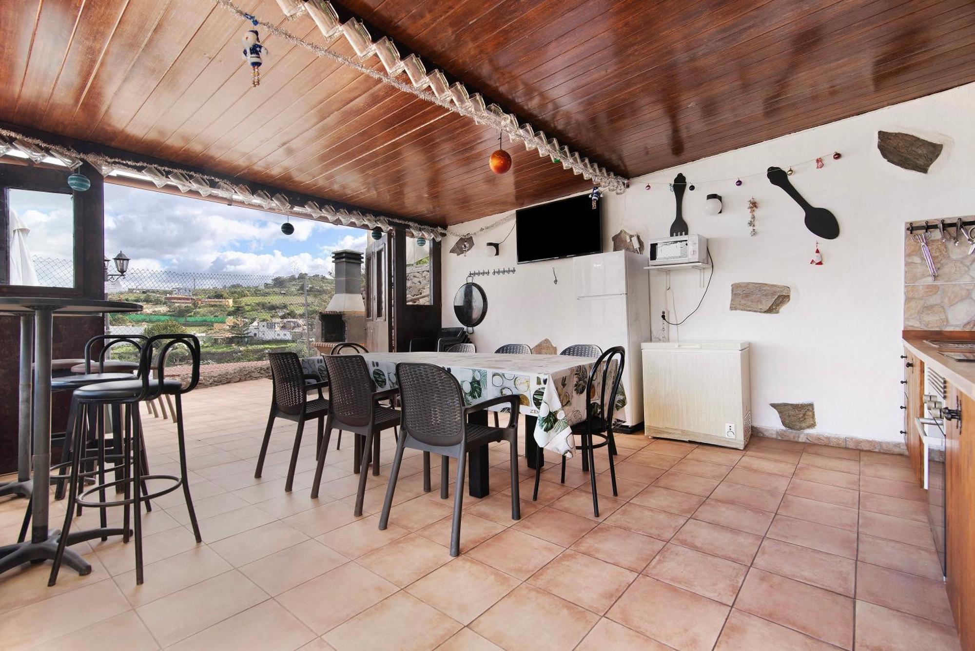 הוילה Santa Maria de Guia de Gran Canaria Hogar Vacacional Talu מראה חיצוני תמונה